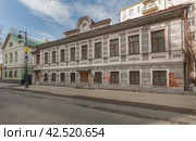 Особняк XIX века, Вспольный пер., 13, стр. 1, Москва (2024 год). Стоковое фото, фотограф Владимир Чинин / Фотобанк Лори