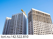 Москва Россия, 28 марта 2024 г., Жилой комплекс «Городские истории», застройщиком ЖК «Городские истории» является АО «ТПУ «Рассказовка». Редакционное фото, фотограф Яна Проничева / Фотобанк Лори