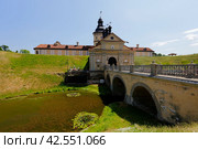 Несвижский замок Радзивиллов. Беларусь (2023 год). Редакционное фото, фотограф Курносов Александр Юрьевич / Фотобанк Лори