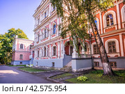Загородный дворец Елизаветы Петровны, Елизаветинский дворец, Покровское-Рубцово, улица Гастелло, Москва (2023 год). Стоковое фото, фотограф Baturina Yuliya / Фотобанк Лори