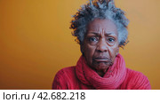 Woman With Surprised Expression. Стоковое AI-изображение, AI-художник Юлия Гапеенко / Фотобанк Лори