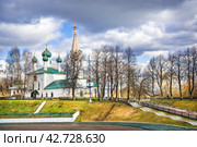 Церковь Николы в Рубленом городе, Ярославль (2021 год). Стоковое фото, фотограф Baturina Yuliya / Фотобанк Лори