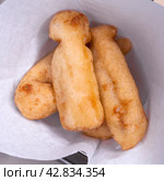 Fried chicken nuggets. Стоковое фото, фотограф Андрей Аркуша / Фотобанк Лори