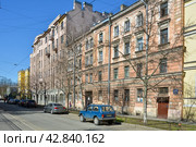 Санкт-Петербург. Район Красноармейских улиц - бывших Рот Лейб-гвардии Измайловского полка (2024 год). Редакционное фото, фотограф Александр Алексеев / Фотобанк Лори