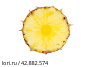 Pineapple slice. Стоковое фото, фотограф Винокуров Александр / Фотобанк Лори
