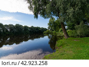Река Десна. Село Селец, Брянская область (2020 год). Стоковое фото, фотограф Господин Никто / Фотобанк Лори