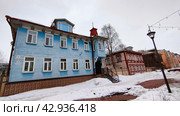 Архангельск, проспект Чумбарова-Лучинского, 19 (2024 год). Редакционное фото, фотограф Ирина Терентьева / Фотобанк Лори