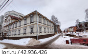 Пешеходный проспект Чумбарова-Лучинского, Архангельск (2024 год). Редакционное фото, фотограф Ирина Терентьева / Фотобанк Лори