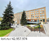 "Трёхгорная мануфактура" в Москве весной. Редакционное фото, фотограф Овчинникова Ирина / Фотобанк Лори