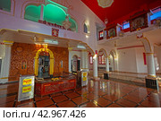 Maruti Temple (Hanuman Temple) in Panjim (2017 год). Редакционное фото, фотограф Олег Жуков / Фотобанк Лори