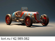 Racing car circuit. Generate Ai. Стоковое AI-изображение, AI-художник Иван Рябоконь / Фотобанк Лори