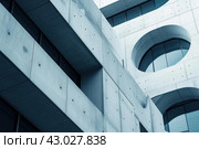 Abstract modern urban architecture. Generate ai. Стоковое AI-изображение, AI-художник Иван Рябоконь / Фотобанк Лори