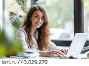 Diligent Accounting girl. Generate Ai. Стоковое AI-изображение, AI-художник Иван Рябоконь / Фотобанк Лори