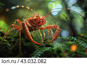 Intricate Arthropod antient fantasy image. Generate Ai. Стоковое AI-изображение, AI-художник Иван Рябоконь / Фотобанк Лори