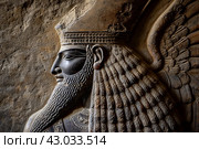 Revered Ancient Sumerian god. Generate ai. Стоковое AI-изображение, AI-художник Иван Рябоконь / Фотобанк Лори