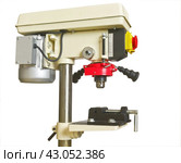 Сверлильный станок на белом фоне. Drilling Bench Press isolated on white background. Стоковое фото, фотограф Татьяна Д / Фотобанк Лори