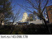 Церковь Милующей иконы Божией Матери (2024 год). Стоковое фото, фотограф Екатерина Тимонова / Фотобанк Лори