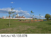 Бобренев монастырь, город Коломна (2024 год). Редакционное фото, фотограф Natalia Sidorova / Фотобанк Лори
