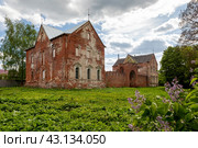 Усадьба Кикиных, Большая Алешня, Рязанская область (2024 год). Редакционное фото, фотограф Ирина Яровая / Фотобанк Лори