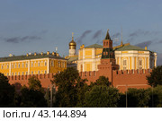 Оружейная башня Московского кремля (2023 год). Стоковое фото, фотограф Константин Галактионов / Фотобанк Лори