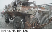 Bushmaster PMMV armored vehicle (2024 год). Редакционное видео, видеограф Потийко Сергей / Фотобанк Лори