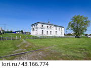 Церковь Косьмы и Дамиана. Село Калмакское. Тюменская область. Россия (2024 год). Стоковое фото, фотограф Александр Тараканов / Фотобанк Лори
