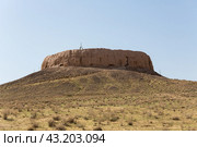The ruins of an ancient Zoroastrian Tower of Silence (2022 год). Стоковое фото, фотограф Юлия Белоусова / Фотобанк Лори