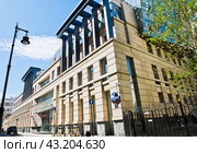 Ермолаевский переулок, дом 3. Москва. Россия (2024 год). Редакционное фото, фотограф E. O. / Фотобанк Лори