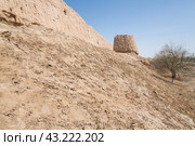 The ruins of fortress Katta Guldursun Qala (2022 год). Стоковое фото, фотограф Юлия Белоусова / Фотобанк Лори