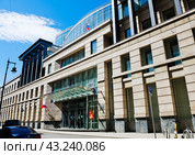 Ермолаевский переулок, дом 3. Москва. Россия (2024 год). Редакционное фото, фотограф E. O. / Фотобанк Лори