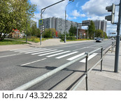 Щелковское шоссе. Район Гольяново. Город Москва (2023 год). Редакционное фото, фотограф lana1501 / Фотобанк Лори