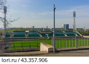 Вид на стадион Торпедо сверху. Стоковое фото, фотограф Николай Алмаев / Фотобанк Лори