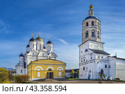St.Paphnutius Borovsk monastery, Russia. Стоковое фото, фотограф Boris Breytman / Фотобанк Лори