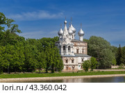 Church of John Chrysostom, Vologda, Russia (2022 год). Стоковое фото, фотограф Boris Breytman / Фотобанк Лори