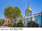 Holy Assumption Cathedral, Tashkent, Uzbekistan (2023 год). Стоковое фото, фотограф Boris Breytman / Фотобанк Лори