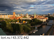 The view on Berlin, Germany (2015 год). Стоковое фото, фотограф Сергей Стрелков / Фотобанк Лори