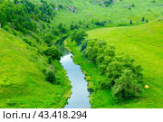 Воргольские скалы (2024 год). Редакционное фото, фотограф Роман Лукьянов / Фотобанк Лори