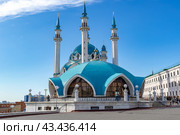 Мечеть Кул Шариф город Казань достопримечательность республики Татарстан. Редакционное фото, фотограф Олеся Митрофанова / Фотобанк Лори