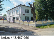 Дом художника Ф.А.Модорова в поселке Мстера Владимирской области (2024 год). Стоковое фото, фотограф Сергей Овчинников / Фотобанк Лори