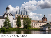 Tikhvin Monastery of the Dormition of the Mother of God (2023 год). Стоковое фото, фотограф Юлия Бабкина / Фотобанк Лори