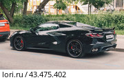 Chevrolet C8 Corvette Stingray. Редакционное фото, фотограф Константин Григорьев / Фотобанк Лори