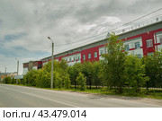 Медсанчасть "Нефтяник". Тюмень (2019 год). Редакционное фото, фотограф Сергей Буторин / Фотобанк Лори