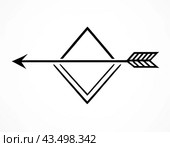 Стрелка. Arrow. Стоковое AI-изображение, AI-художник Irina Khaliavina / Фотобанк Лори