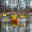People of age have a springtime vacation in nature. Kayaking in the spring. Active weekend pastime. Sports tourism. (2022 год). Редакционное фото, фотограф Zima Nadezhda / Фотобанк Лори