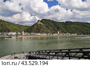 Castle in Rhine Valley in west Germany (2015 год). Стоковое фото, фотограф Сергей Стрелков / Фотобанк Лори