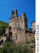 Castle in Rhine Valley in west Germany (2015 год). Стоковое фото, фотограф Сергей Стрелков / Фотобанк Лори