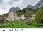 Эгикхал. Село в Ингушетии. (2024 год). Стоковое фото, фотограф Константин Яковлев / Фотобанк Лори