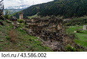 Эгикхал. Село в Ингушетии. (2024 год). Стоковое фото, фотограф Константин Яковлев / Фотобанк Лори