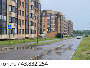 Жилой комплекс Мытищи Лайт. Улица Красная Слобода. (2024 год). Редакционное фото, фотограф MК / Фотобанк Лори