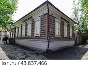 Город Иркутск. Студия текстильного дизайна "Melasso Home". Улица Октябьской революции, дом 16 (2024 год). Стоковое фото, фотограф Александр Тараканов / Фотобанк Лори